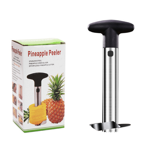 Cross-border Amazon stainless steel pineapple knife household fruit pineapple eye peeler peeling knife pineapple artifact