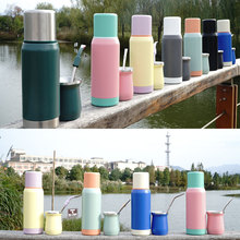 史丹利运动水壶马黛茶杯组合套装大容量户外登山便携保温水壶