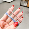 Elastic base hair rope, hair accessory, Korean style, simple and elegant design, wholesale