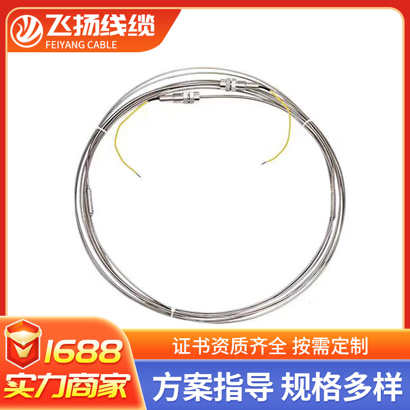 MI armored tropical pipeline anti freezing insulation heating wire insulation waterproof high temper