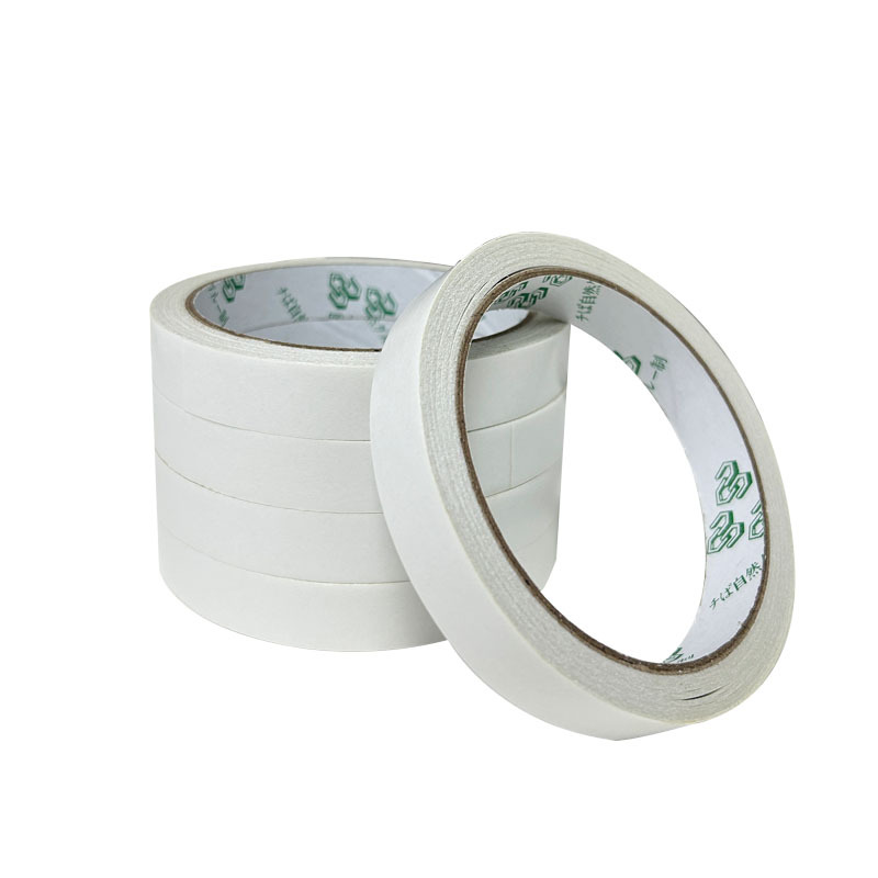 Suministro de Dongguan Cinta de doble cara al por mayor fija hecha a mano cinta de fusión en caliente blanca de alta viscosidad transparente fuerte y fácil de rasgar