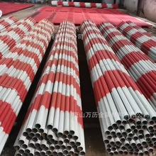 架子管厂家6米多规格直缝焊管建筑工地用红白漆架子管焊接圆管