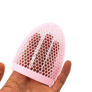 Amazon beauty tools facial cleansing instrument manual facial cleansing brush Silicone double-sided massage face washing brush face washing