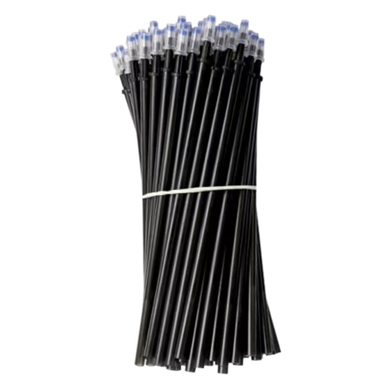 Gel Pen Refill Primary School Students Hot Erasable Pen Friction Easy to Wipe Hot Erasable Crystal Blue Black St Erasable Refill Black Pen