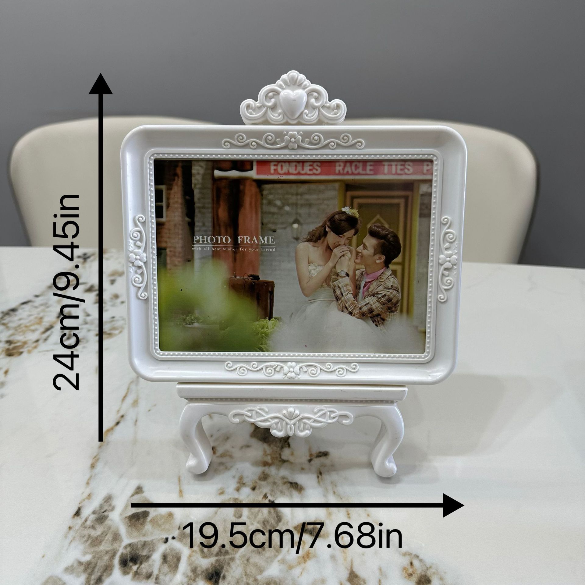国境を越えたソース7インチの画架ホームオフィス装飾品ファッションシンプルなフォトフレーム復古卸売り電気商対外貿易