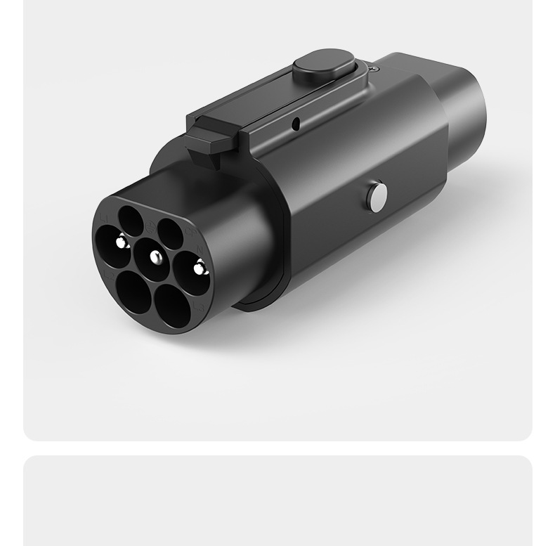 Charging station adapter for new energy electric vehicles, US standard to European standard adapter series, universal fast charging head