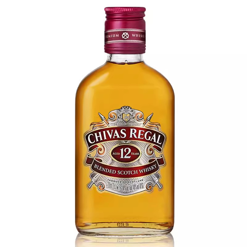 200ml便利店調酒進口洋酒小瓶瑞典伏特加百齡壇威士忌可樂桶基酒