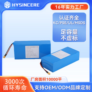 48V10Ah動力鋰電池組 適配電動滑板車折疊電動車 18650鋰電池