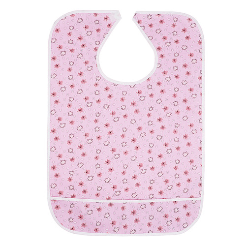 Adults and the elderly use saliva napkins to prevent staining clothes when dining and eating, adult bibs and urine bibs