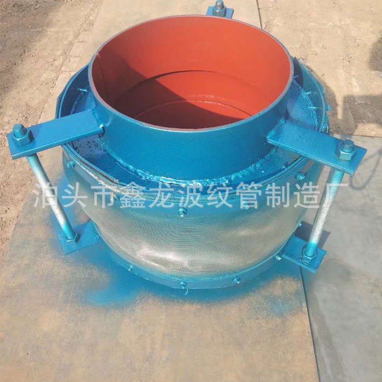 高温焊接式非金属织物补偿器 烟风管道圆形伸缩节 非金属软连接