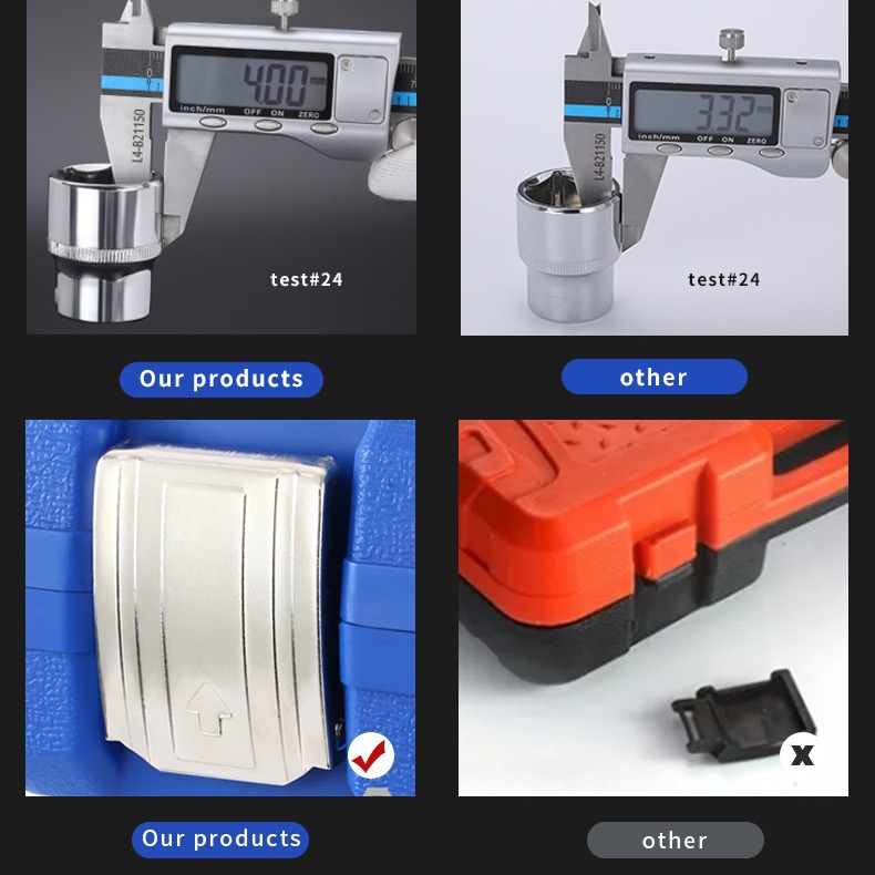 자동 수리 하드웨어 도구 세트 72 이빨 큰 파리 37 조각 래칫 매화 개방형 이중 목적 렌치 수리점