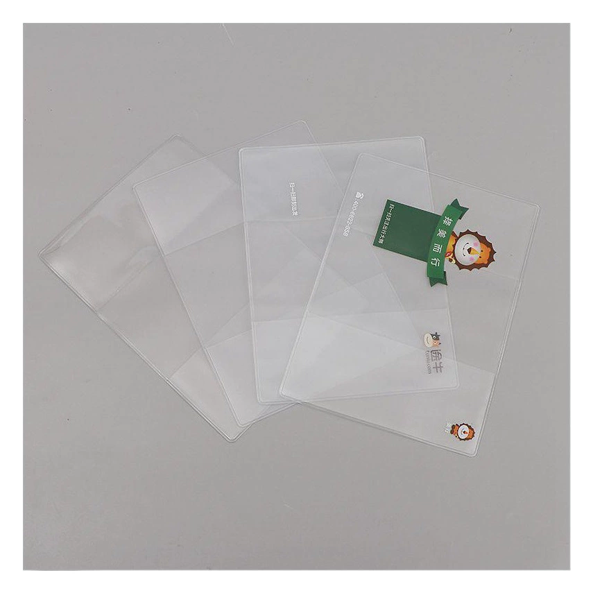 В наличии оптом Прозрачная Матовая Обложка для паспорта держатель для карты Водонепроницаемая сумка для паспорта сертификат ПВХ держатель для карты