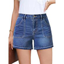 I 26972 Women's Stretch Denim Shorts Ůʿţ�ж̿� �羳ŷ