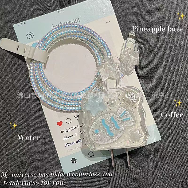 Cable Cover 20W para Apple 15 / 16 PROMAX Cargador iPhone14 13 Soft Case 11 Rápido