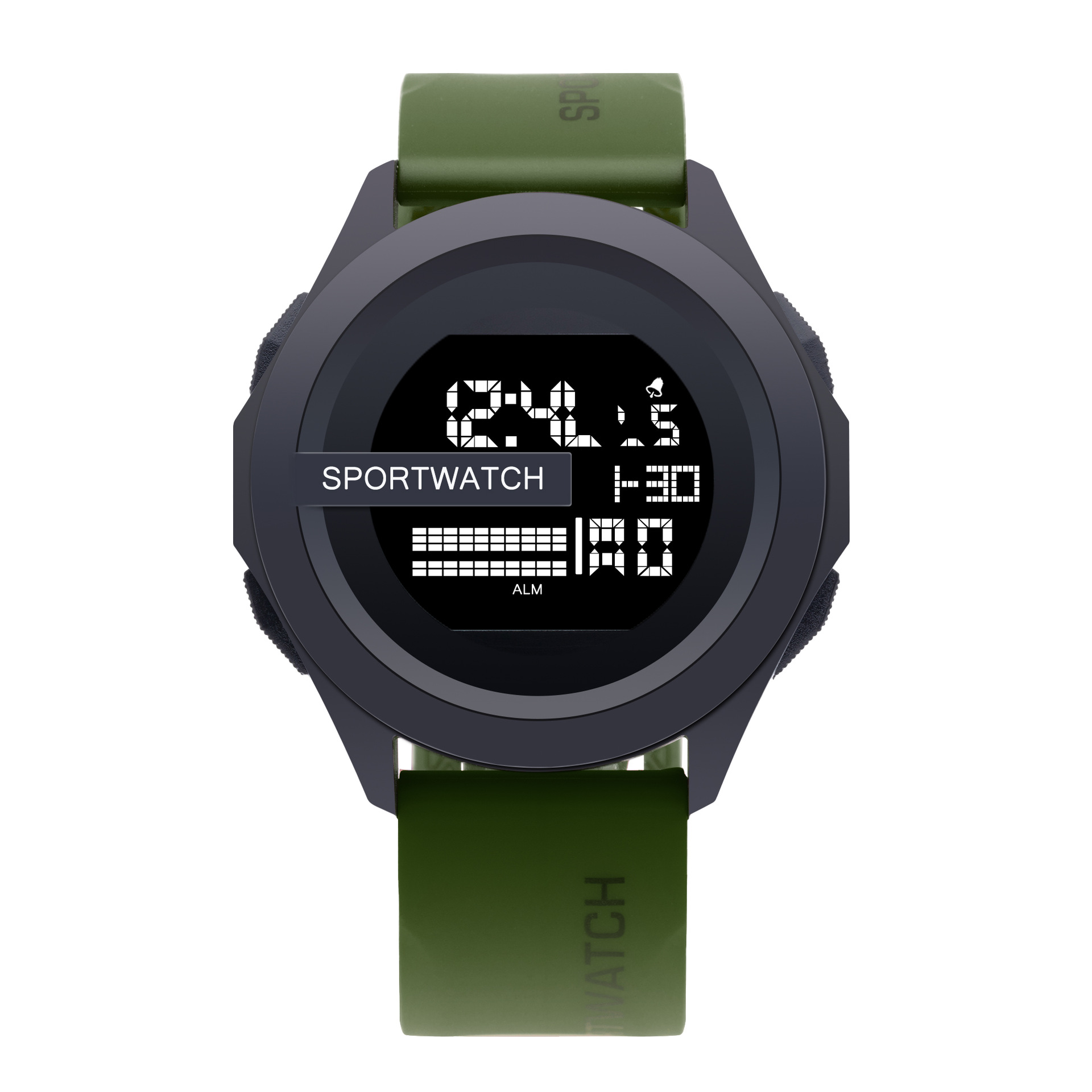 Reloj electrónico cronógrafo deportivo al aire libre tendencia anti-caída alarma de moda luz nocturna reloj electrónico multifuncional en stock