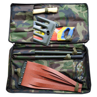 Supply Forest Firefighting Combination Tool Set Multi-Functional 7-Piece Fire Rescue Firefighting Combination Tool Kit