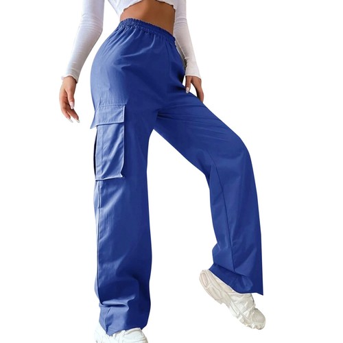 Waistless High-Waisted Wide Leg Straight Leg Loose Elegant Commuting Pants Casual Wide
