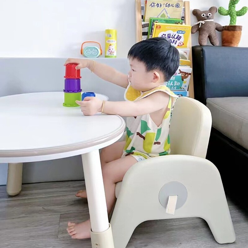 Peanut Table Children's Study Table Can Be Lifted and Adjusted Game Table Baby Kindergarten Early Education Table Chair Montessori Table