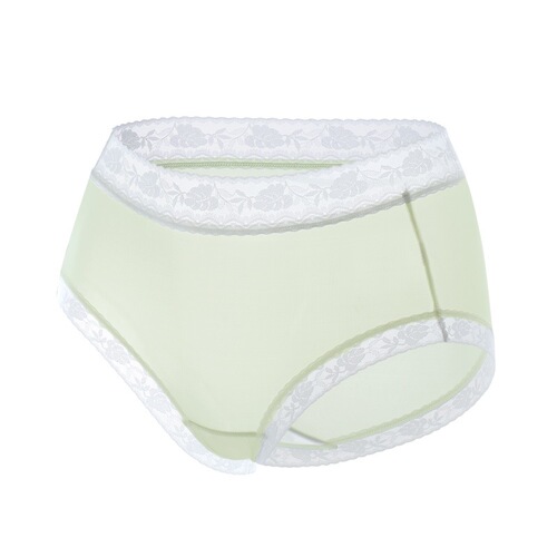Small breasts underwear, high elasticity, non-snagging, cloud-like mid-waist women's underwear, nude feeling, unconstrained, taxol mulberry silk crotch