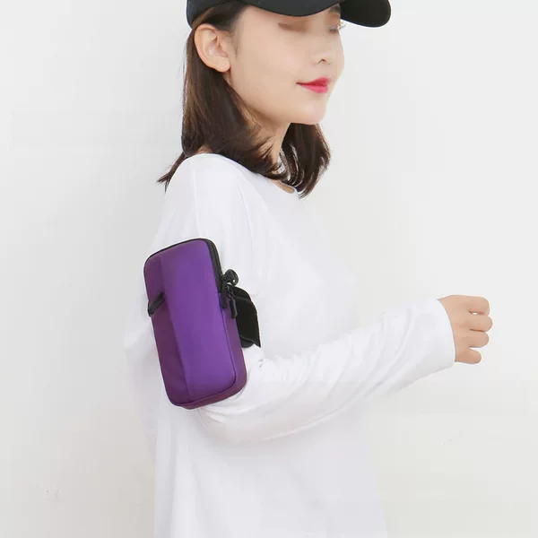 Running Mobile Phone Arm Bag Outdoor Fitness Equipment Unisex Arm Bag Sports Mobile Phone Arm Cover Wrist Bag Waterproof