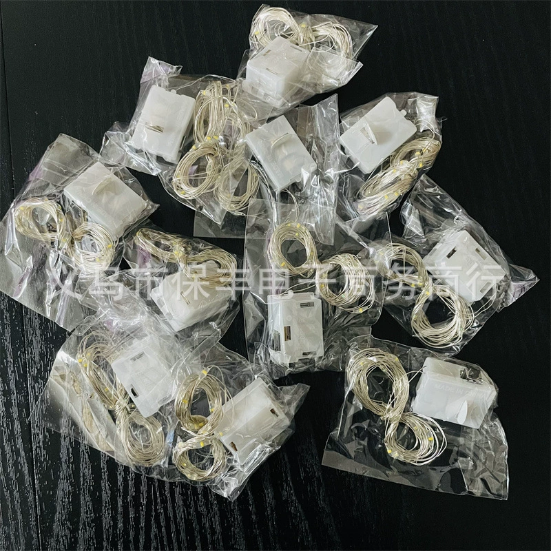 LED String Lights, Decorative Battery Lantern, 0.5–3 m, Warm White & Color, 3-Mode