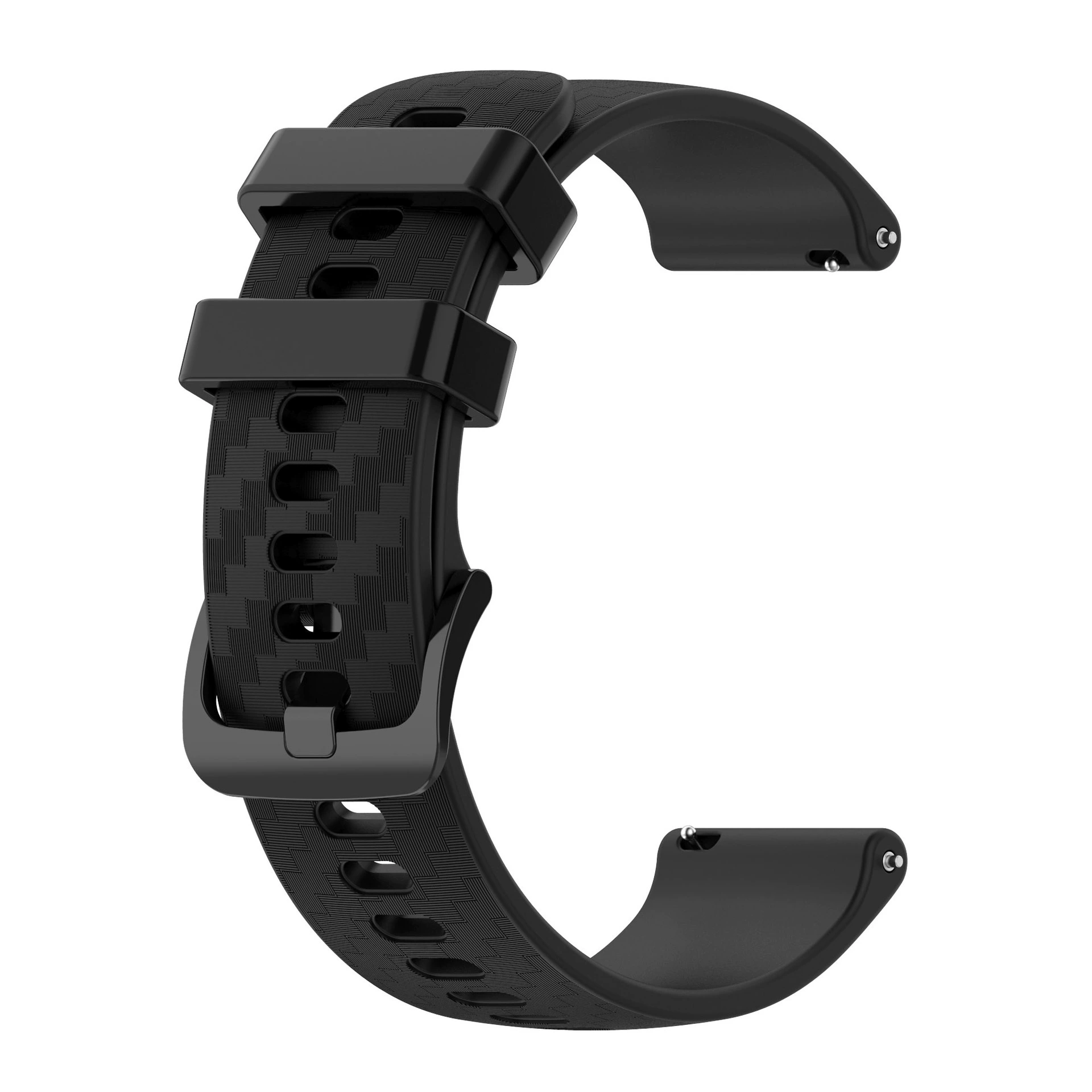 Подходит для Huami Amazfit GTS3/BIP U/GTS2 Whatener Напишите 20/22мм Карбоновое волокно силиконовая подставка