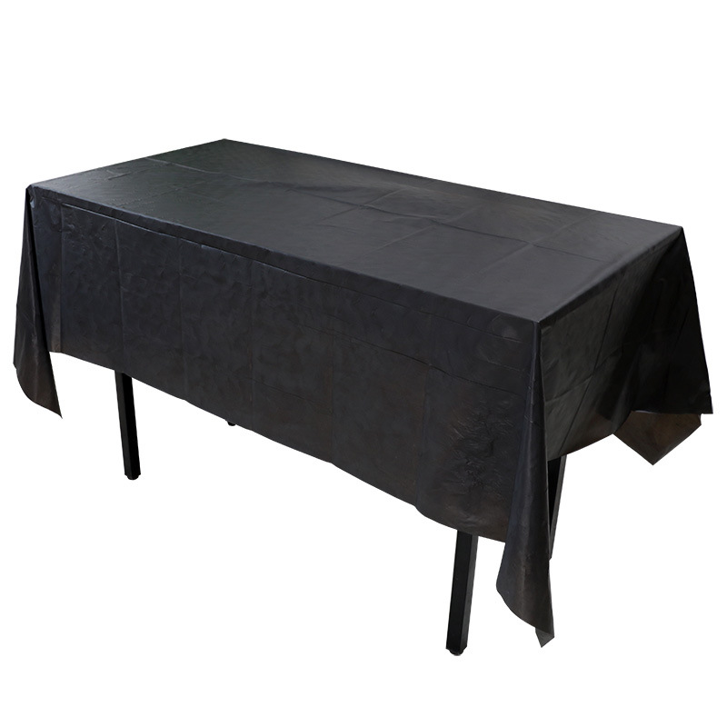 Birthday Festival Solid Color Pattern Birthday Casual Solid Color Plastic Housewarming Party Birthday Tablecloth
