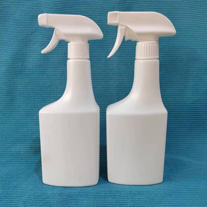 500ml油汚れ洗浄剤スプレーボトル350ミリリットル防漏角瓶太刀瓶pe包装瓶消毒瓶|undefined