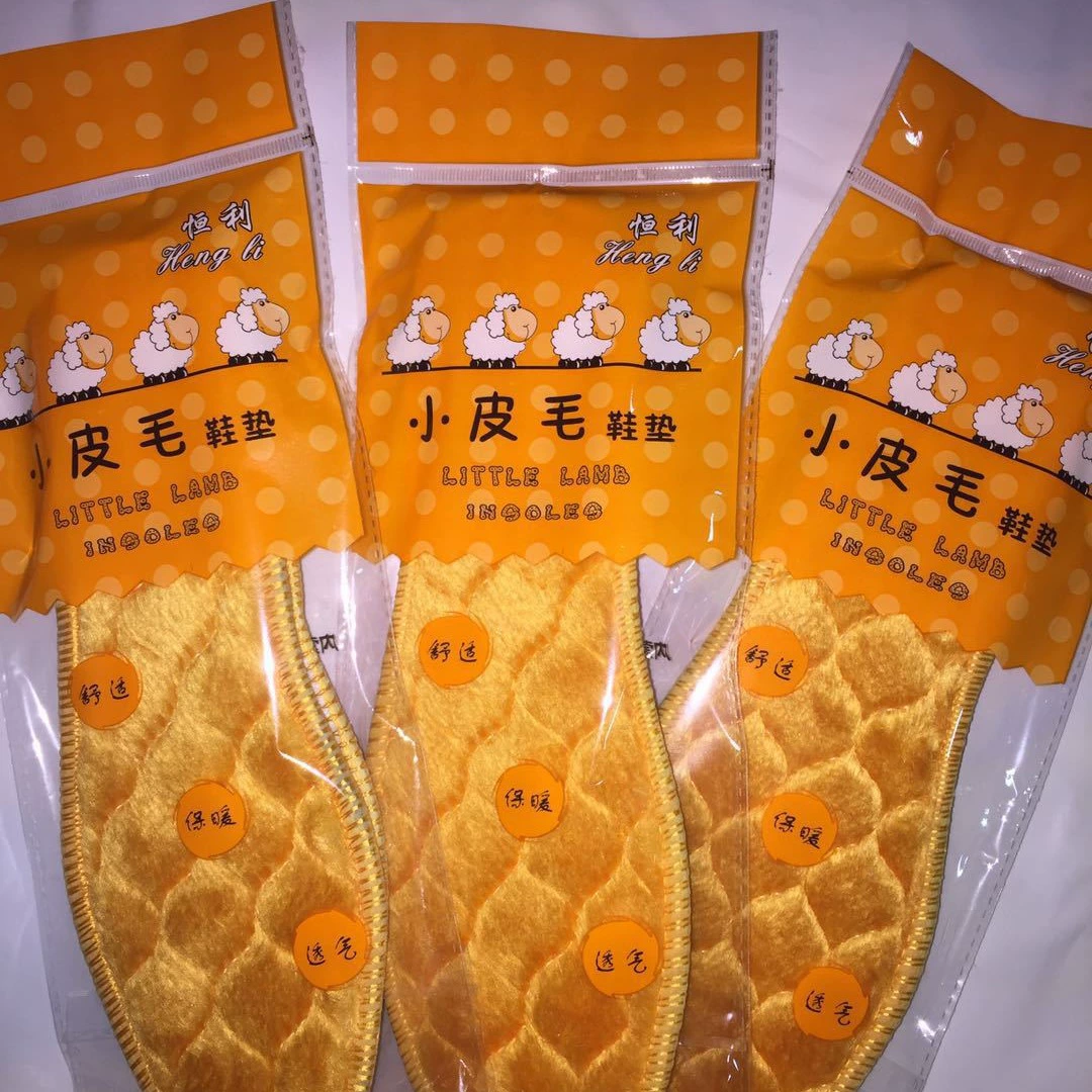 Зимние теплые стельки небольшой объем меховые стельки стиль производители собственного производства меха стелька