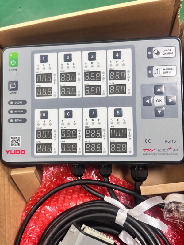 Korean Yudo Hot Runner Needle Valve Sequence Controller 8 Groups New Model Tw700+P Instrument