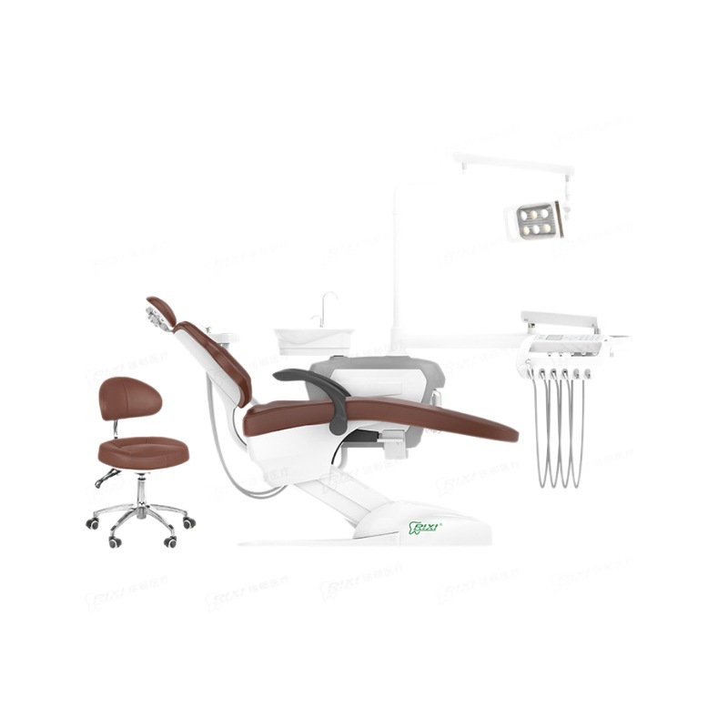Silla de tratamiento integral dental exclusiva transfronteriza, cama dental, silla dental, venta directa de fábrica de la máquina de tratamiento integral dental