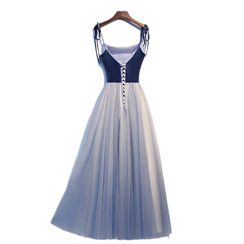 Синее сексуальное элегантное модное вечернее платье, эффект лифтинга, AliExpress