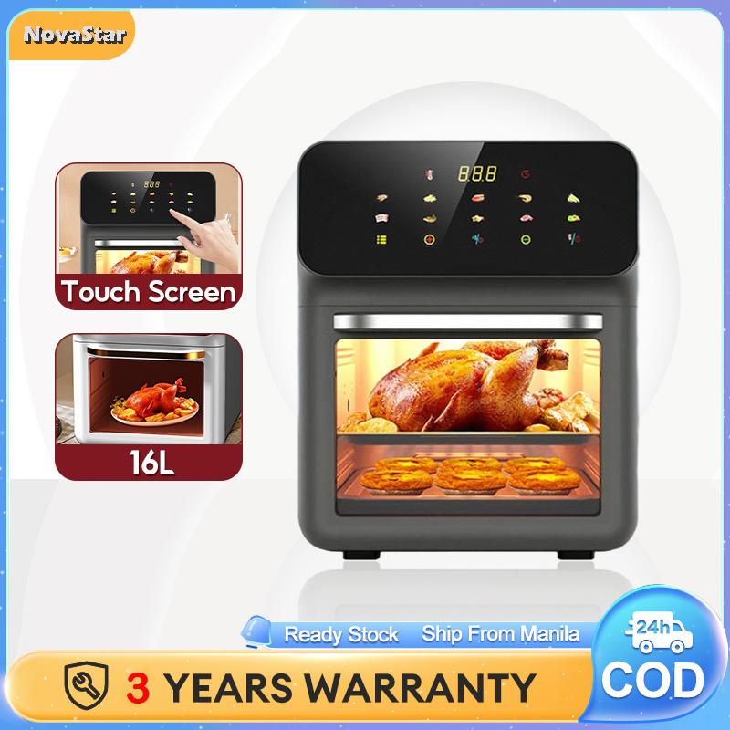 2025 New Cross-Border Air Fryer Household Multi-Functional Large-Capacity Electric Oven Touch Screen Visual Foreign Trade Electric Fryer