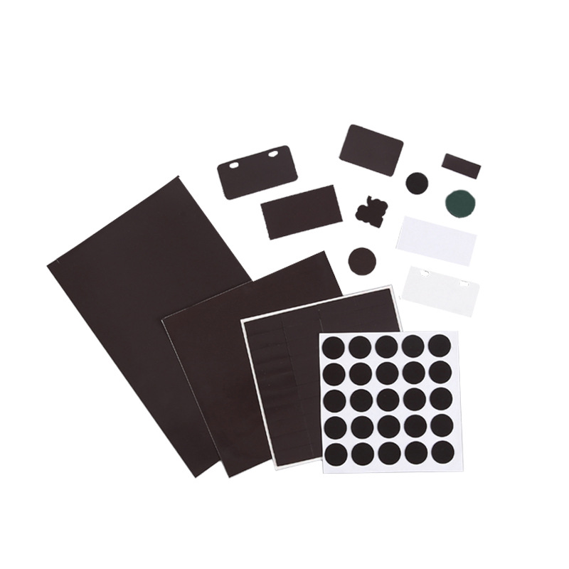 Powerful adhesive magnetic self-adhesive rubber fridge magnet