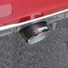 适用于凯迪拉克ATSL改装碳纤维尾喉排气管改装天蝎尾嘴改装