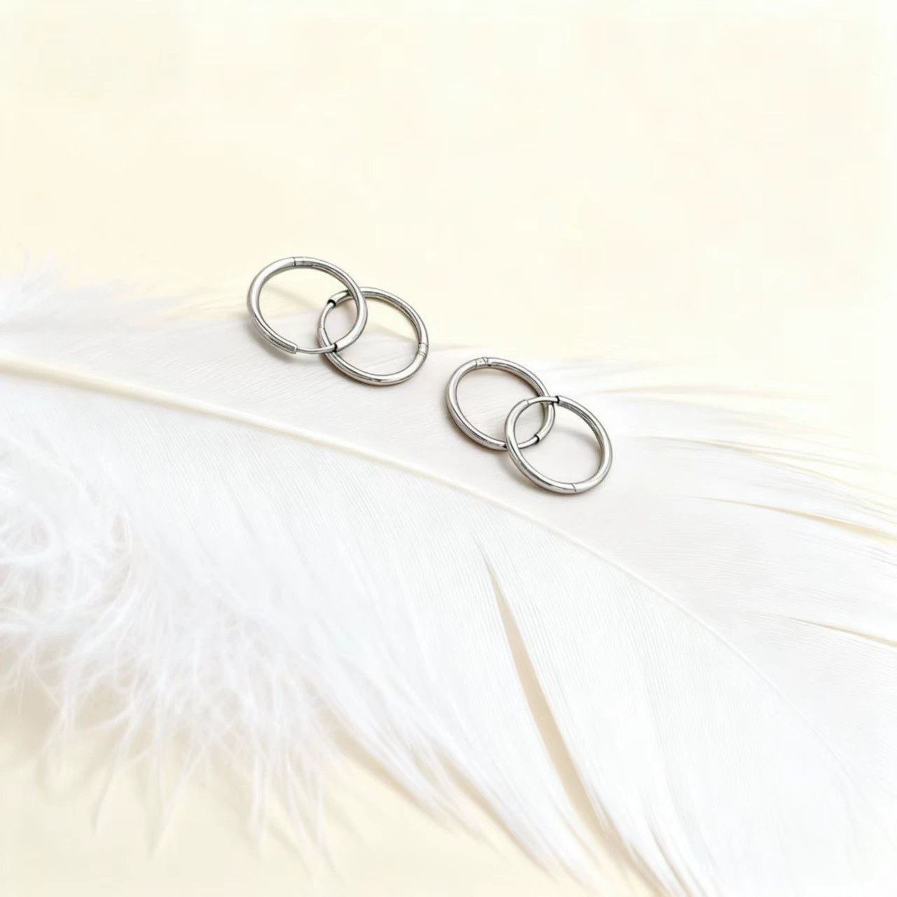 Стильные и модные маленькие круглые серьги-клипсы из нержавеющей стали для мужчин и женщин, в стиле «сладкий крутой»