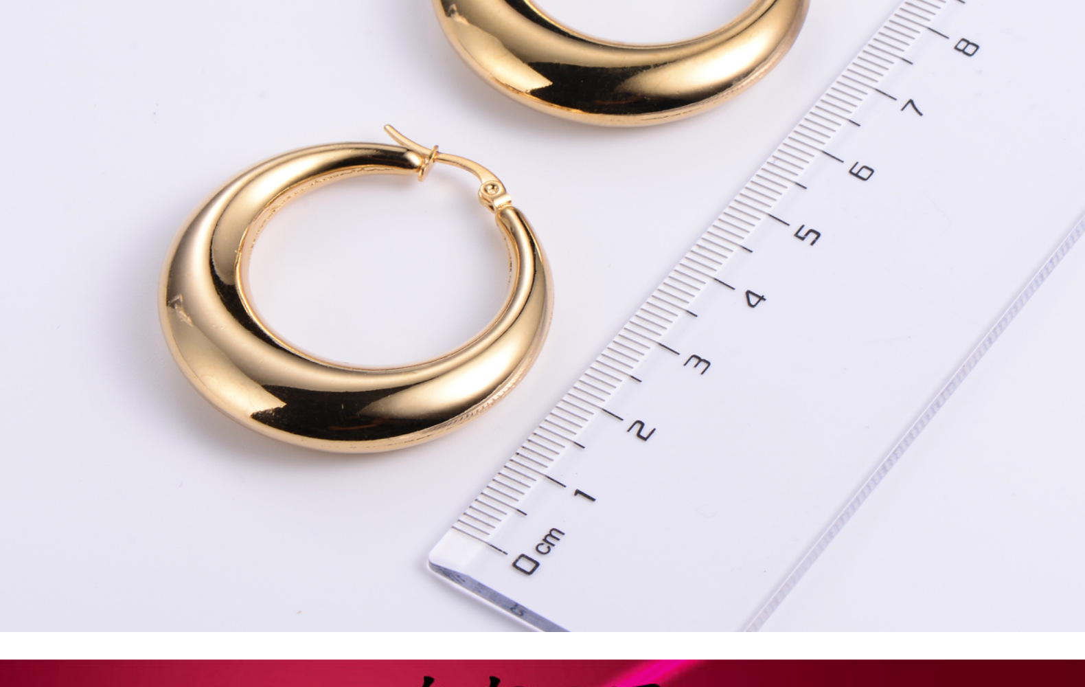 Simple Style Geometric Plating Stainless Steel No Inlaid 18K Gold Plated Earrings display picture 6