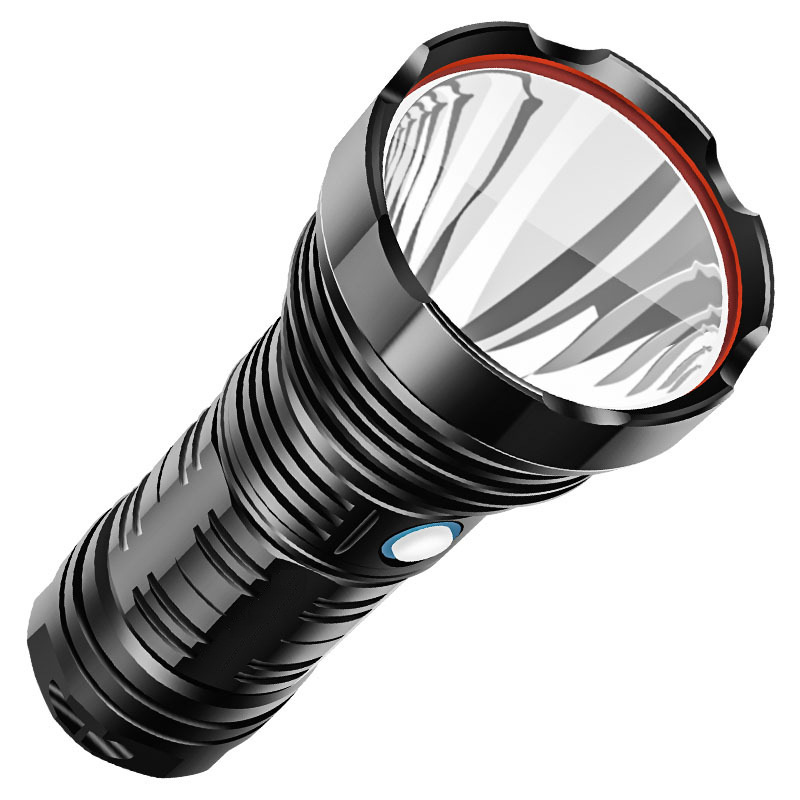 Nueva transfronteriza T40 Wick linterna de luz fuerte súper brillante recargable de largo alcance multifuncional al aire libre linterna portátil doméstica