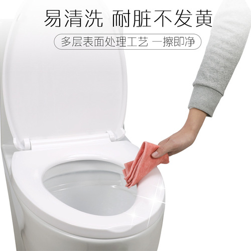 3D color toilet seat universal toilet cover old-fashioned thickened toilet cover household VU type toilet plate accessories