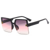 Sunglasses, brand advanced glasses solar-powered, 2023 collection, fitted, internet celebrity, high-quality style