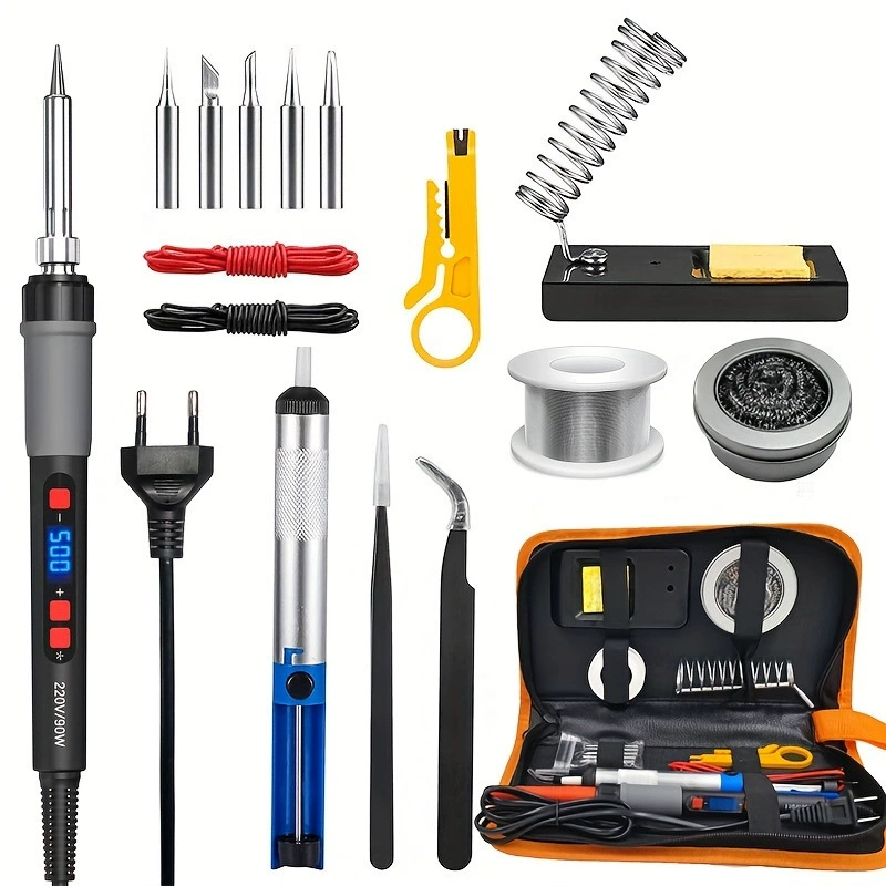 Tools set, 90W, with LED display, 80W