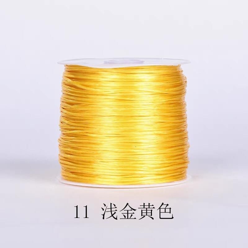 DIY ジュエリーアクセサリークリスタルブレスレット弾性糸ゴムバンドロープクリスタル糸ビーズ文具糸カラー|undefined
