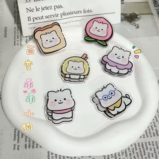 动物卡通装饰礼品封口夹便签夹pp夹高颜值ins送学生可爱夹子批发