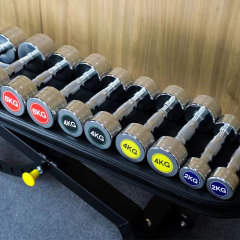 全鋼電気メッキダンベル、重量調整可能なソリッドフィットネス機器、多様な家庭用および業務用電気メッキエクササイズダンベル