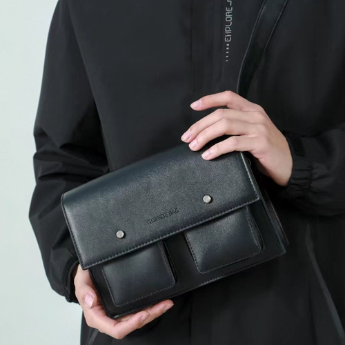 New men's bag, high-end small square bag, trendy brand, retro fashion trend, men's messenger bag, shoulder bag