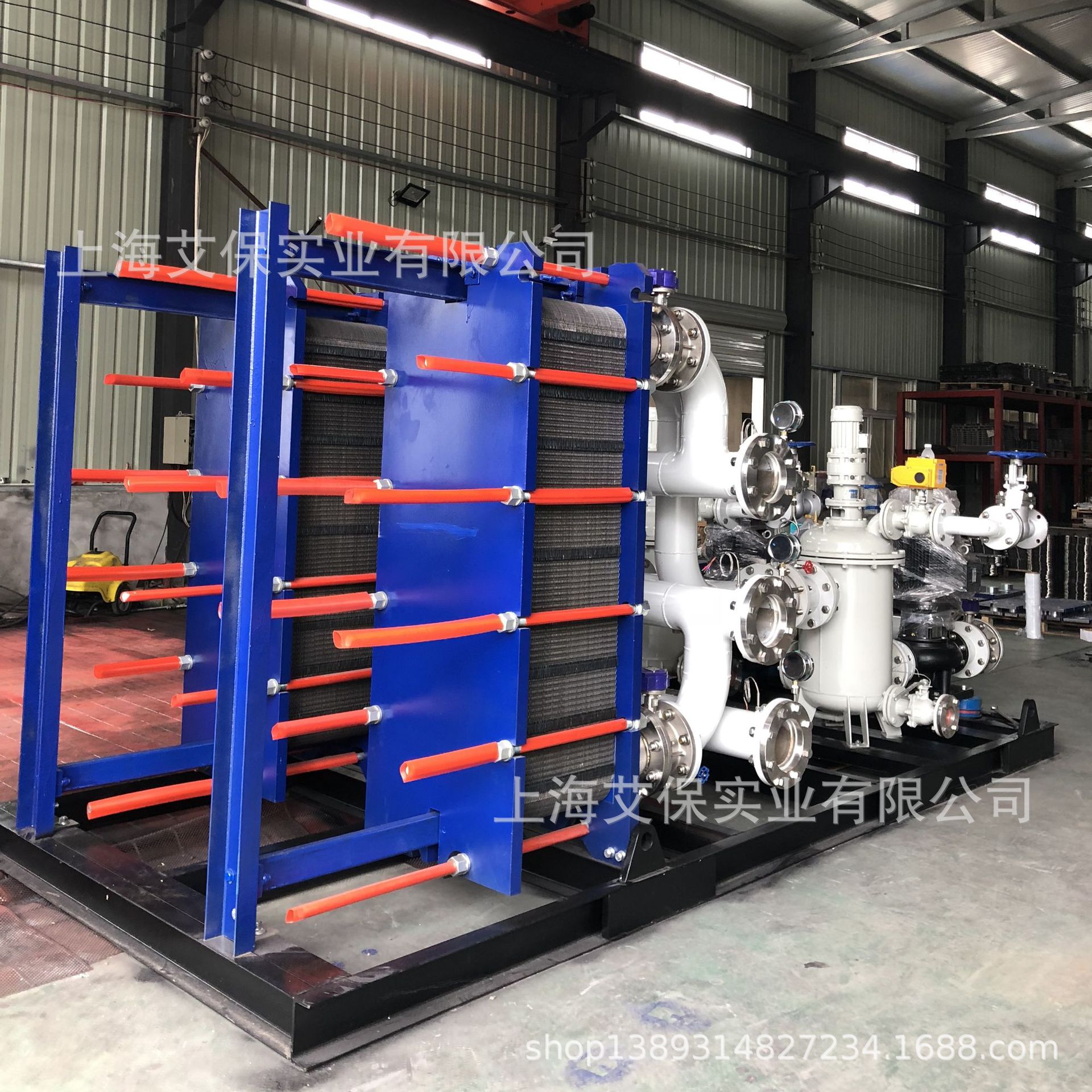 上海艾保智能板式换热组厂家 设计制造 汽水/水水 空调换热机组