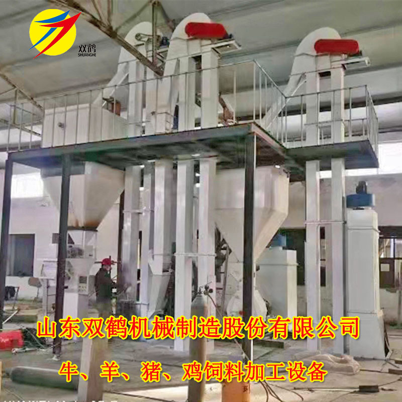 设计研发牛羊饲料生产线|加工畜禽浓缩饲料机组|全价配合饲料设备