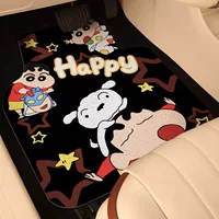 Универсальные автомобильные коврики с рисунком Crayon Shin-chan, цельные четырехсезонные универсальные коврики с проволочным кольцом, декоративные противоскользящие коврики для автомобиля