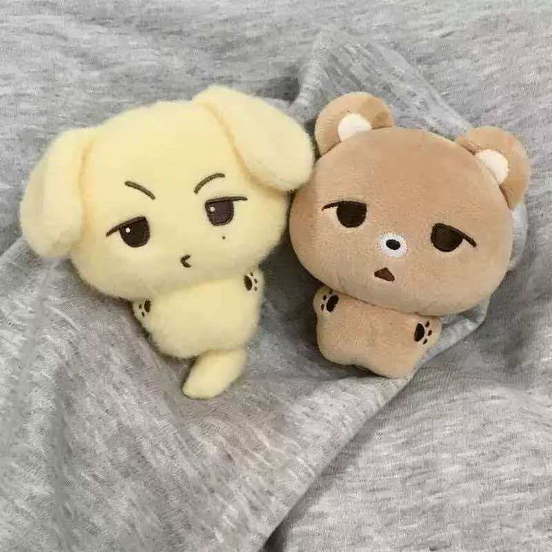 The Same Style of Handmade 10cm Cotton Doll with Animal Features, Cute Toy, and Super Adorable Bag Pendant The Same Style of Handmade 10cm Cotton Doll with Animal Features, Cute Toy, and Super Adorable Bag Pendant