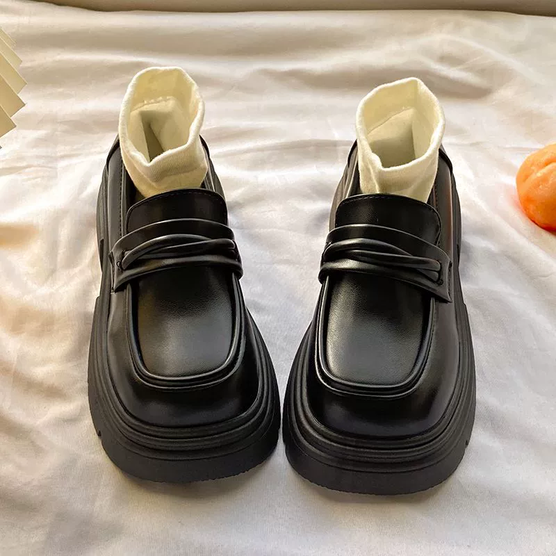 Туфонные кексы Lefu обувь женская весна и осень 2025 новая женская обувь